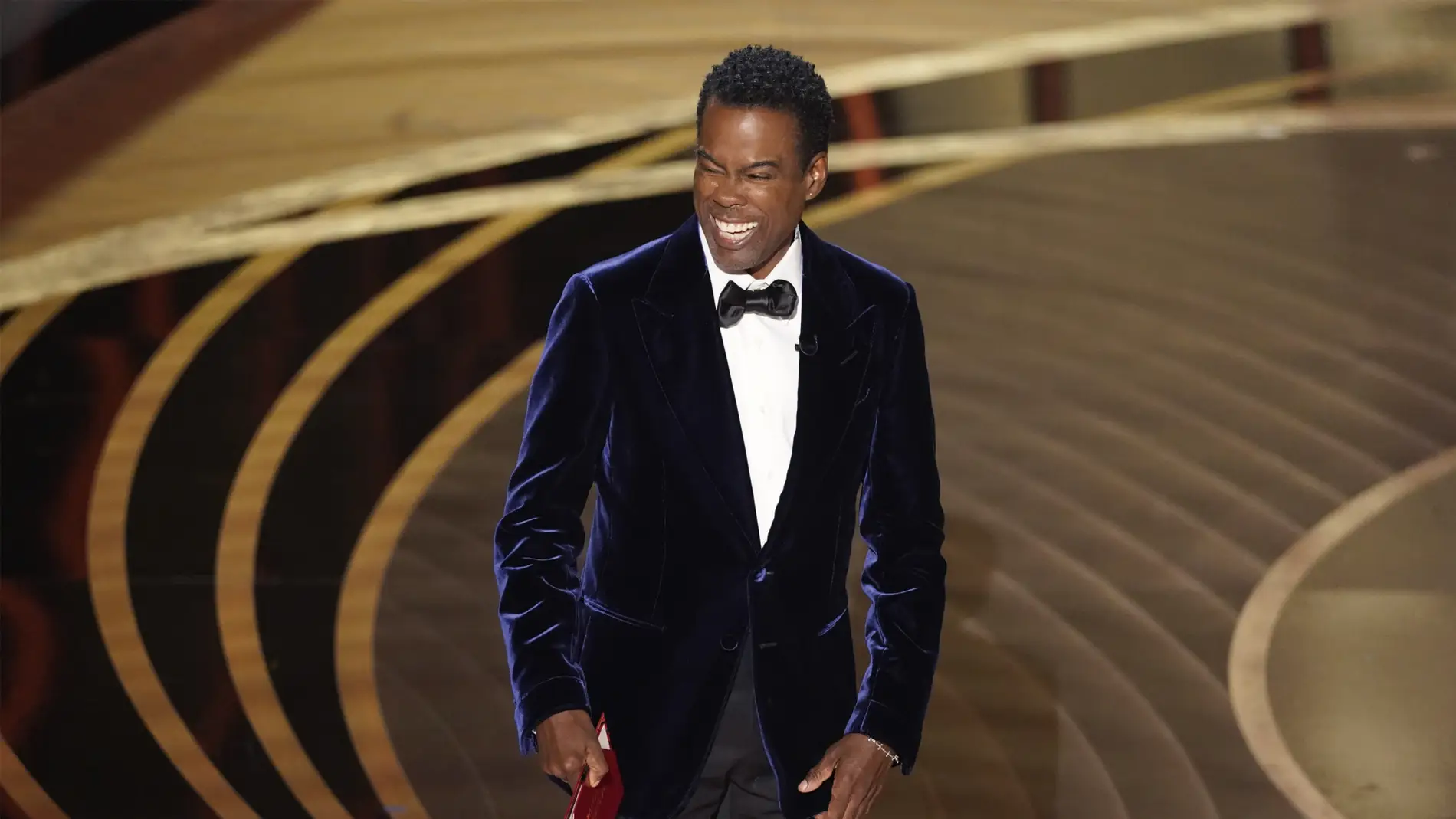 Chris Rock durante la gala de los Oscar 2022