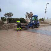 La SAG se refuerza para eliminar los restos de las lluvias y vientos 
