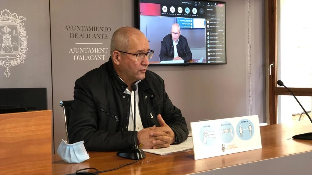 El concejal de Seguridad, José Ramón González El concejal de Seguridad, José Ramón González