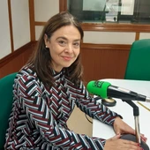 Pilar Zamora durante la entrevista en Onda Cero Ciudad Real Pilar Zamora durante la entrevista en Onda Cero Ciudad Real