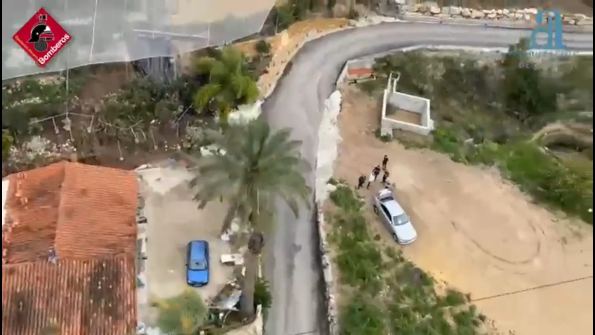 bomberos rescatan rio guadalest callosa