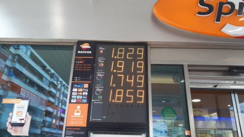 Precios del carburante sin la rebaja de los 20 cts Precios del carburante sin la rebaja de los 20 cts