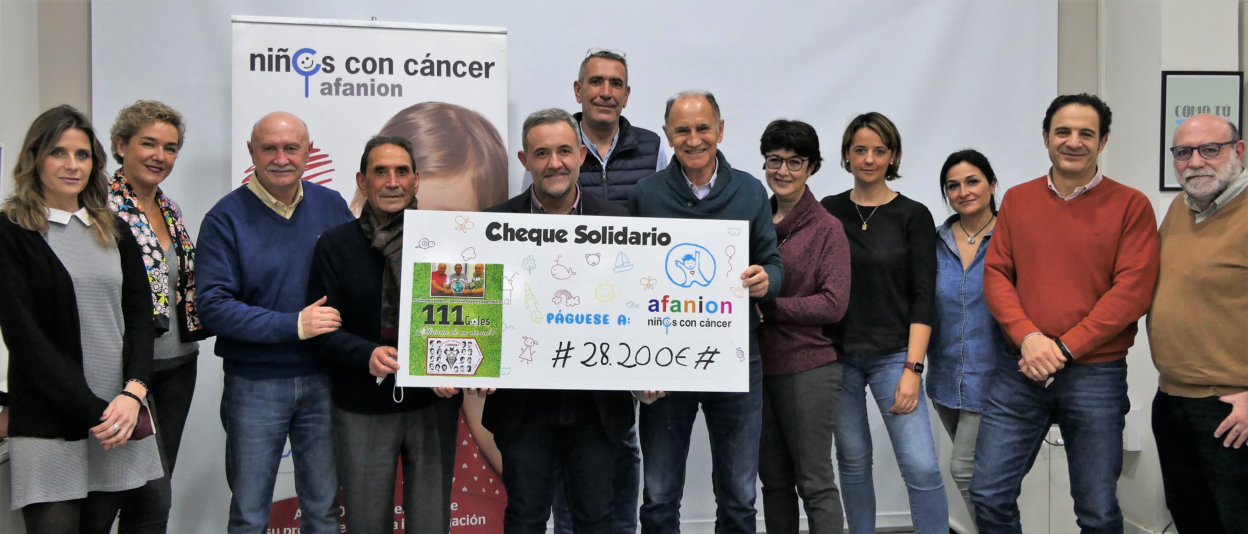 ‘111 goles, historia de un récord’ ya ha superado los 1.400 ejemplares vendidos a beneficio de Afanion ‘111 goles, historia de un récord’ ya ha superado los 1.400 ejemplares vendidos a beneficio de Afanion
