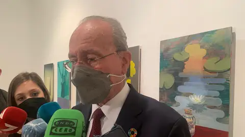 Francisco de la Torre, alcalde de Málaga El alcalde de Málaga, en una presentación en la sala de exposiciones de La Coracha