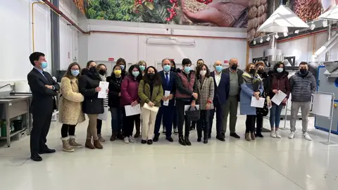 La Junta financia a través del Ecyl con 21.600 euros el curso impartido por el CETECE en el Aula del Café del Efides Agroalimentación
