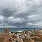 La Vila Joiosa cubierto muy nuboso La Vila Joiosa cubierto muy nuboso