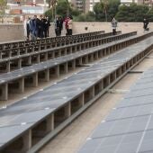 Los paneles solares de los Juzgados de Castelló permitirán un 17% de ahorro anual de energía