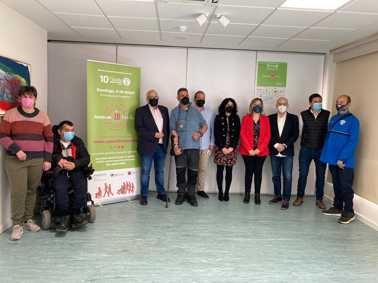La 10ª Marcha Aspace recupera la presencialidad La 10ª Marcha Aspace recupera la presencialidad