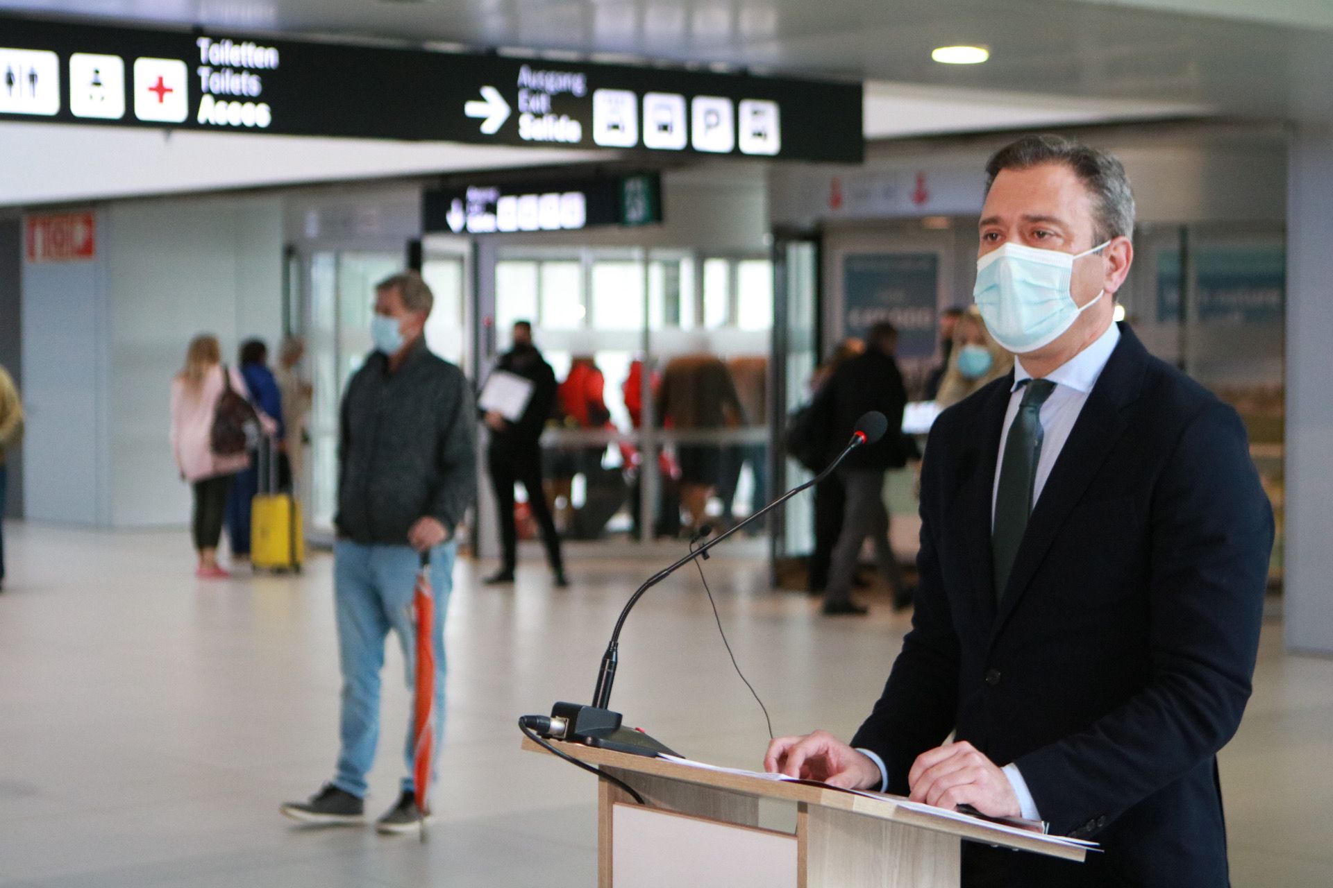 El aeropuerto recupera las conexiones con Reino Unido e Irlanda que tenía antes de la pandemia El aeropuerto recupera las conexiones con Reino Unido e Irlanda que tenía antes de la pandemia