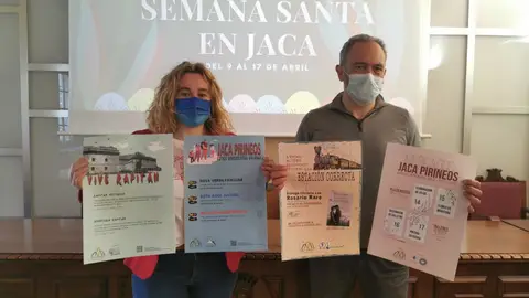 Presentación de las actividades familiares para la Semana Santa de Jaca. Presentación de las actividades familiares para la Semana Santa de Jaca.