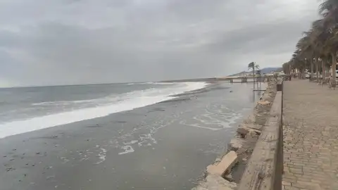 La costa de Granada, afectada por el temporal La costa de Granada, afectada por el temporal