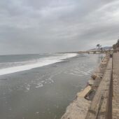 La costa de Granada, afectada por el temporal