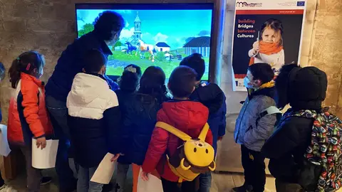 El museo ROM de Aguilar de Campoo clausura sus III Jornadas de puertas abiertas con la visita de más de 400 escolares Montaña Palentina