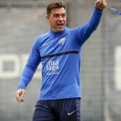 Pablo Guede, entrenador del Málaga CF