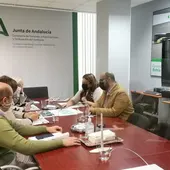 Reunión en el Consorcio de Transportes de Cádiz Reunión en el Consorcio de Transportes de Cádiz