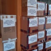 Utrillas también ha enviado material de ayuda humanitaria a Ucrania