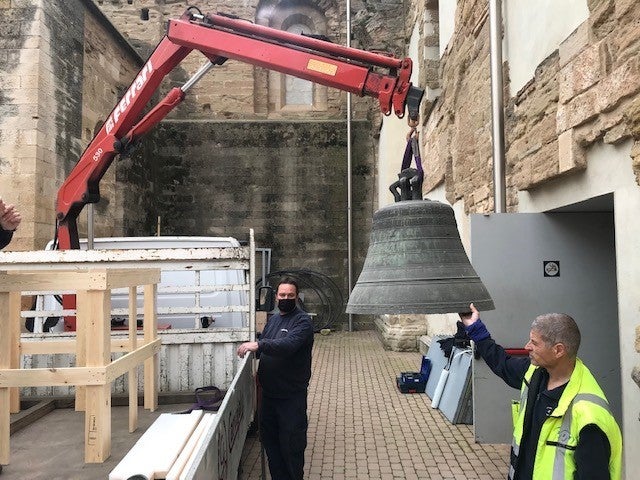 La cara i creu del patrimoni a Lleida: del viatge de la campana Mònica a l'endorroc de la Vilanoveta La cara i creu del patrimoni a Lleida: del viatge de la campana Mònica a l'endorroc de la Vilanoveta
