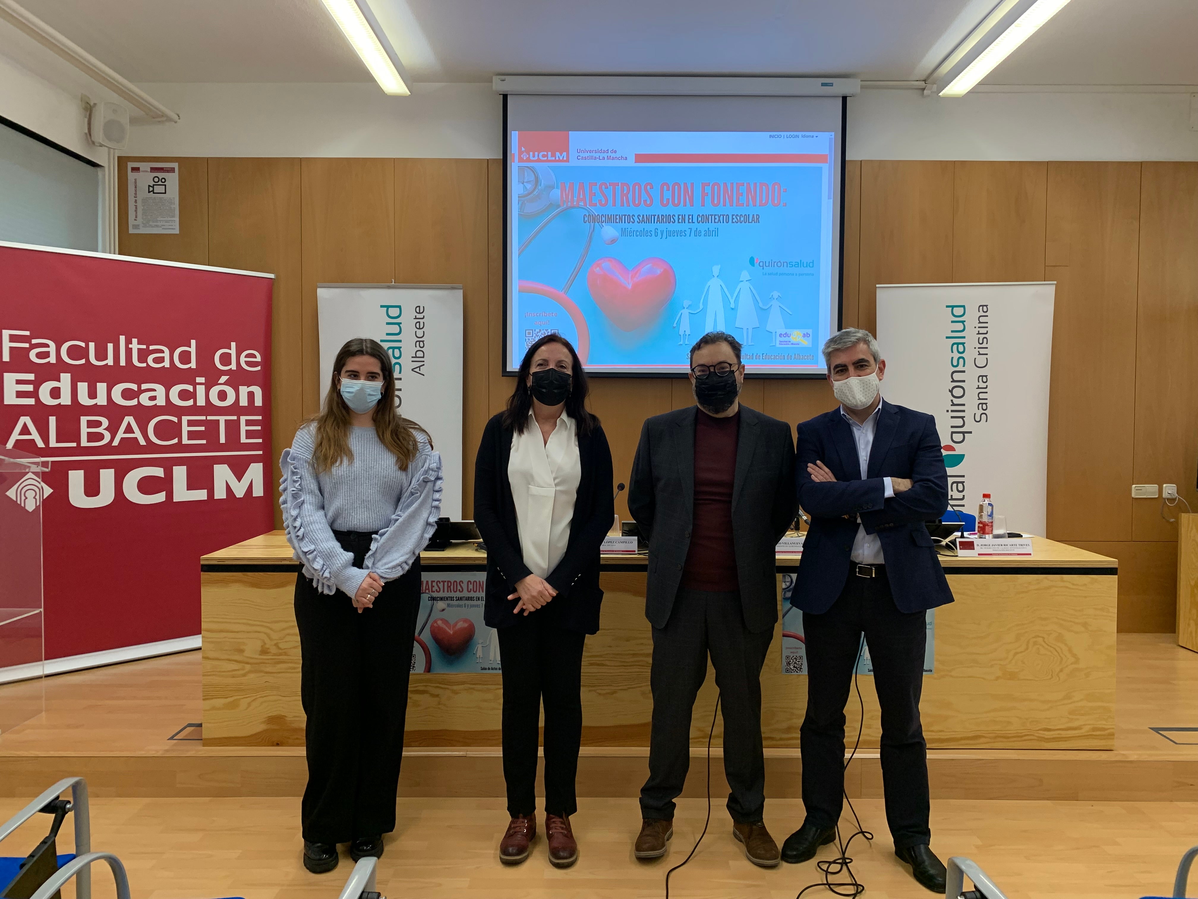 'Maestros con Fonendo', jornadas para unir la docencia con la sanidad 'Maestros con Fonendo', jornadas para unir la docencia con la sanidad