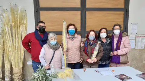 Venta de palmas y ramos para el próximo domingo en la Vila Joiosa. Venta de palmas y ramos para el próximo domingo en la Vila Joiosa.