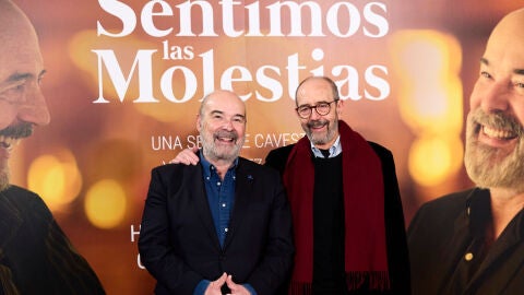 Antonio Resines y Javier Rell&aacute;n presentan 'Sentimos las molestias'