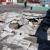 Los daños en el litoral de La Línea son cuantiosos Los daños en el litoral de La Línea son cuantiosos