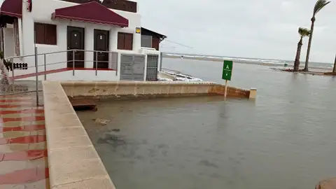 Daños del temporal en Roquetas de Mar Daños del temporal en Roquetas de Mar