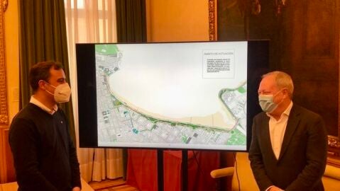 Presentaci&oacute;n del anteproyecto de reforma del Muro de San Lorenzo