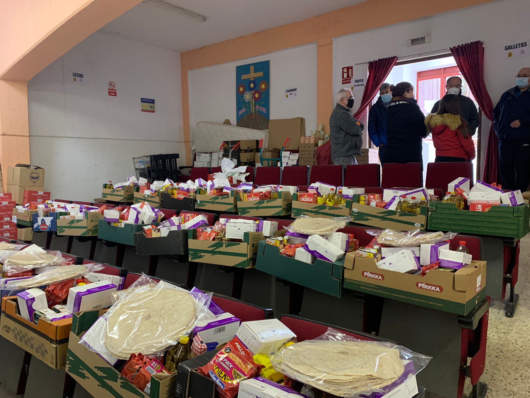 La acción solidaria de Cáritas en la Parroquia Nuestra Señora de la Saleta La acción solidaria de Cáritas en la Parroquia Nuestra Señora de la Saleta