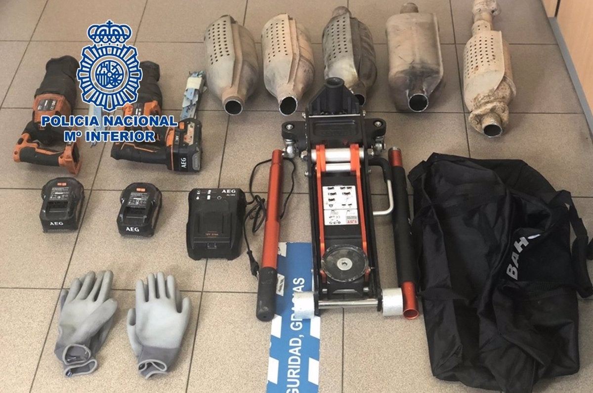 El robo de catalizadores, un delito al alza en la Costa del Sol El robo de catalizadores, un delito al alza en la Costa del Sol