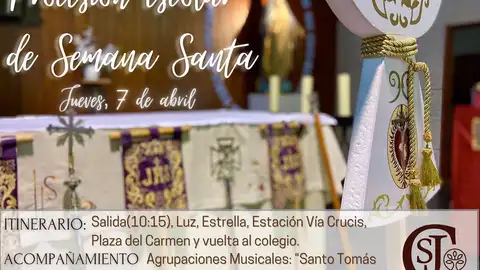 Procesión colegio san jose Procesión colegio san jose