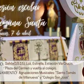 Procesión colegio san jose Procesión colegio san jose