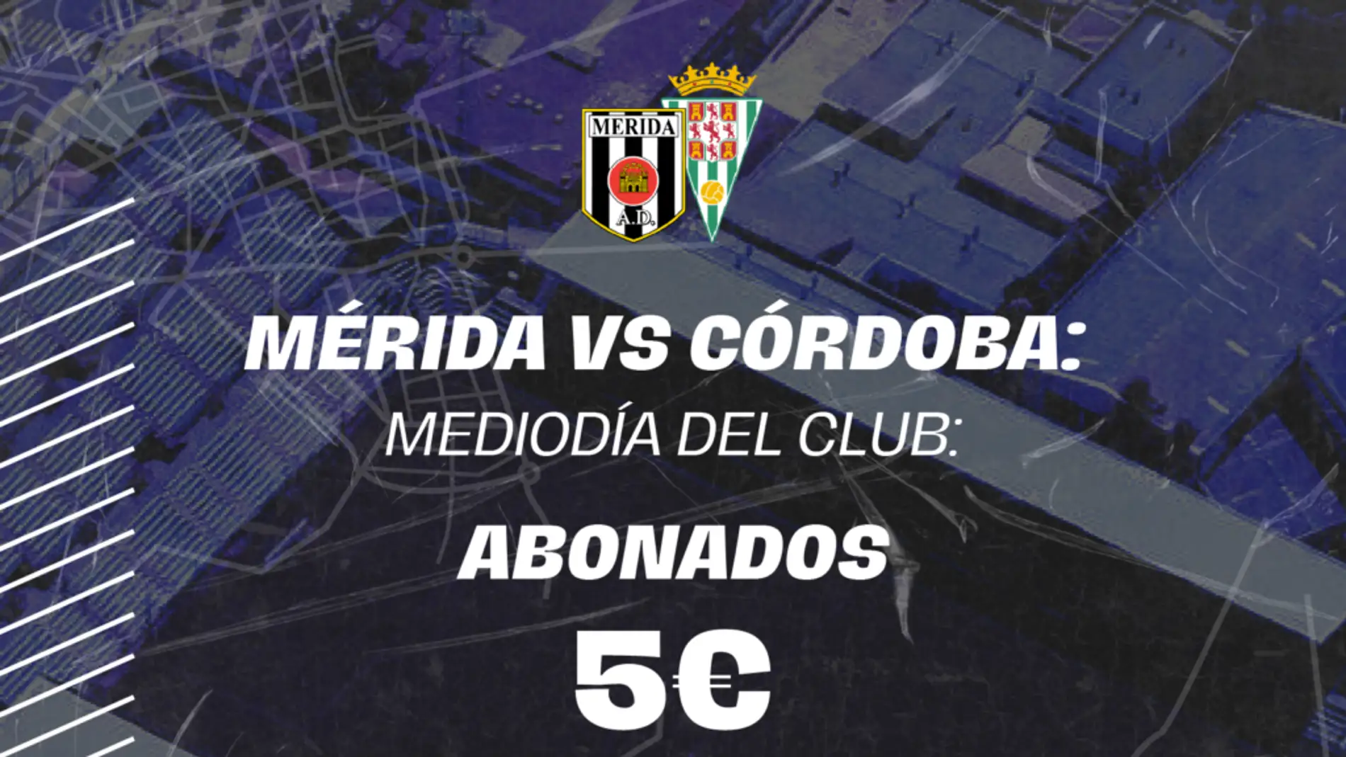 Mérida - Córdoba. Sábado 16 abril 19h