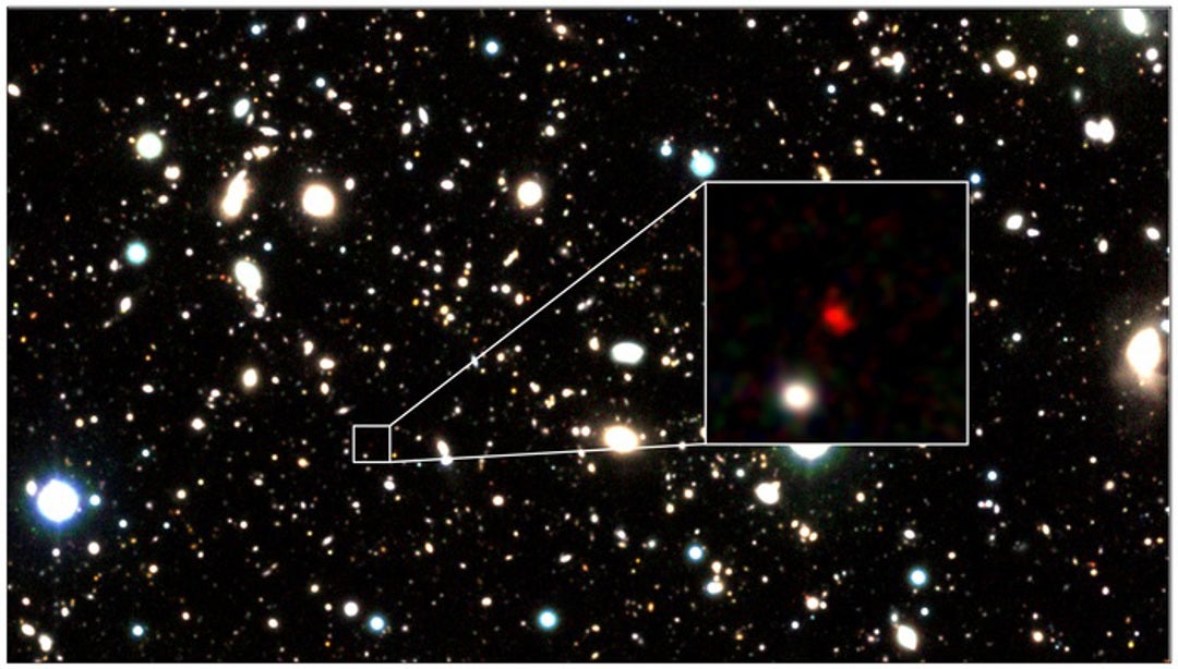 Descubren la galaxia más lejana de la historia, la más cercana al Big Bang Descubren la galaxia más lejana de la historia, la más cercana al Big Bang