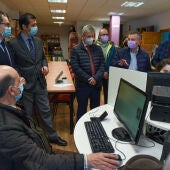 Caballero y Torres han visitado el PID de Valenzuela de Calatrava