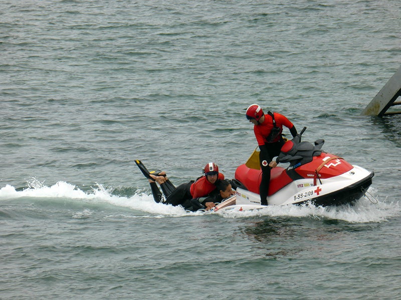 Los rescates por acciones imprudentes tendrán un precio en Donostia Los rescates por acciones imprudentes tendrán un precio en Donostia