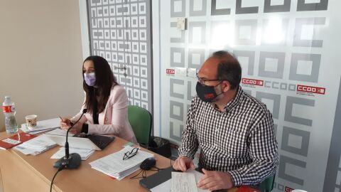 Rosario Mart&iacute;nez y Jos&eacute; Manuel Mu&ntilde;oz
