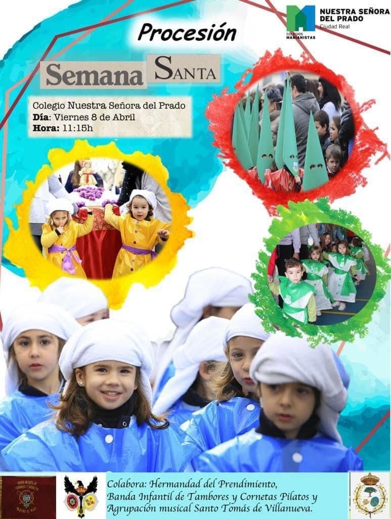 Alumnos de Infantil del Colegio Marianistas procesionarán este viernes por las calles de Ciudad Real Alumnos de Infantil del Colegio Marianistas procesionarán este viernes por las calles de Ciudad Real
