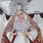 Nuestra Señora del Patrocinio estrena palio con imagen de Santa Eulalia