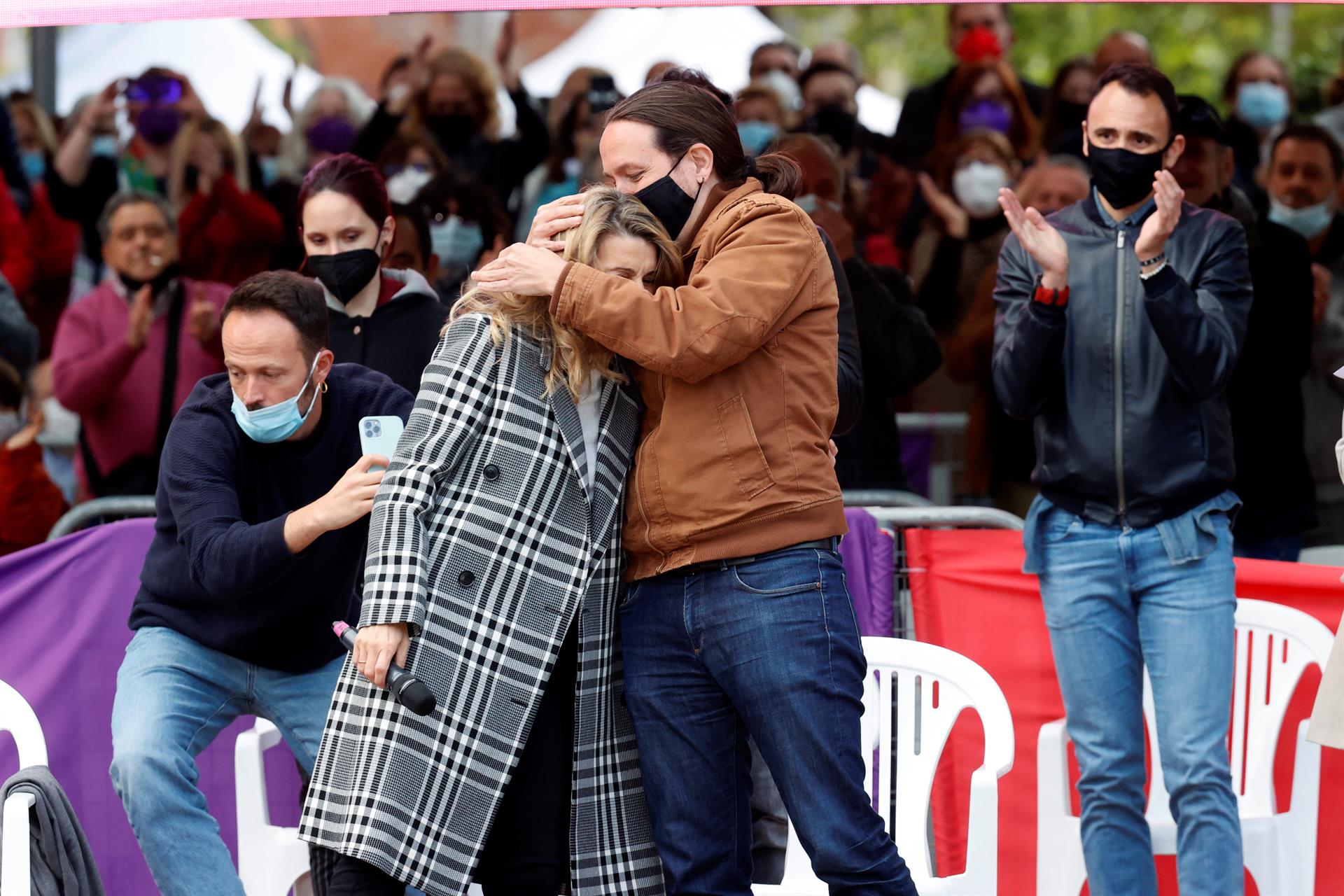 Pablo Iglesias admite que quizás se equivocó al señalar a Yolanda Díaz como su sucesora Pablo Iglesias admite que quizás se equivocó al señalar a Yolanda Díaz como su sucesora