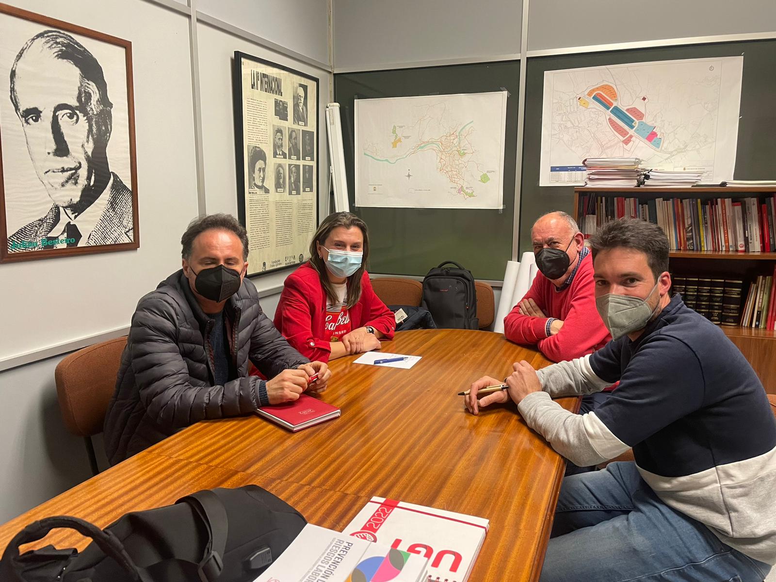 De cara os actos do 1º Maio Psoe e UXT colaborarán conxuntamente De cara os actos do 1º Maio Psoe e UXT colaborarán conxuntamente