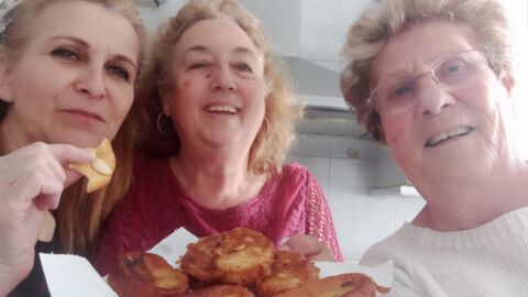 Antonia, Milagros y Ani, oyentes desde Puerto Real