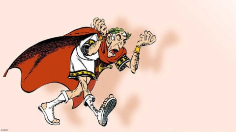 Julio C&eacute;sar en Ast&eacute;rix y Ob&eacute;lix