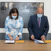 La firma del convenio se ha realizado hoy en el Ayuntamiento de San Fernando La firma del convenio se ha realizado hoy en el Ayuntamiento de San Fernando