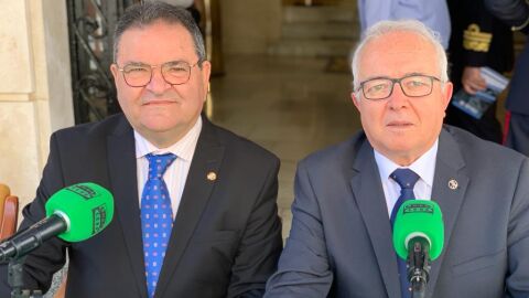 José Mª Navarro Cayuela y Pepe Castillo Abreu José Mª Navarro Cayuela y Pepe Castillo Abreu