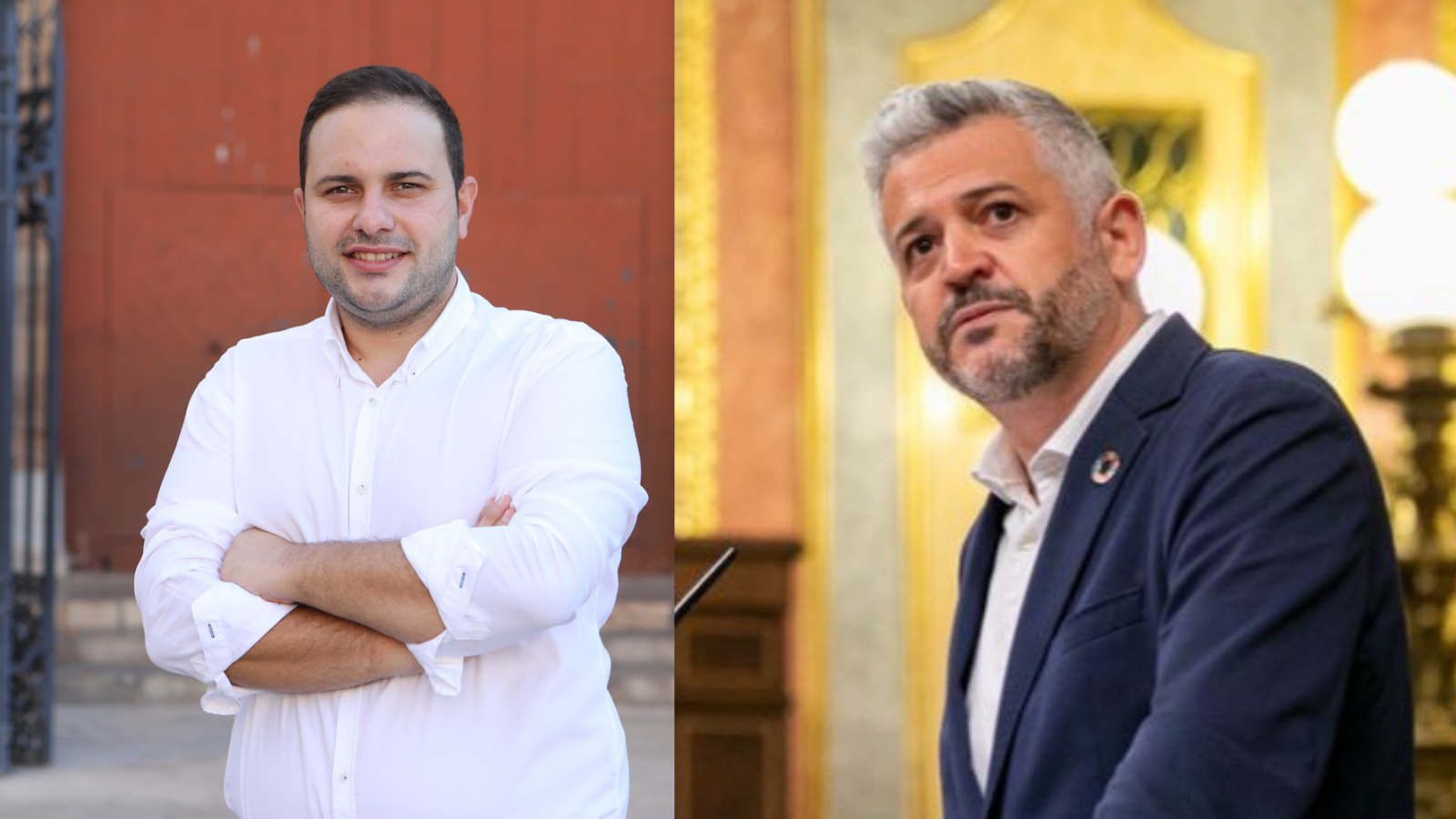 José Luis López y Germán Renau presentan las candidaturas para liderar el PSPV de Castelló José Luis López y Germán Renau presentan las candidaturas para liderar el PSPV de Castelló