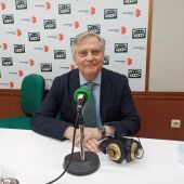 Francisco Cañizares en los estudios de Onda Cero Ciudad Real