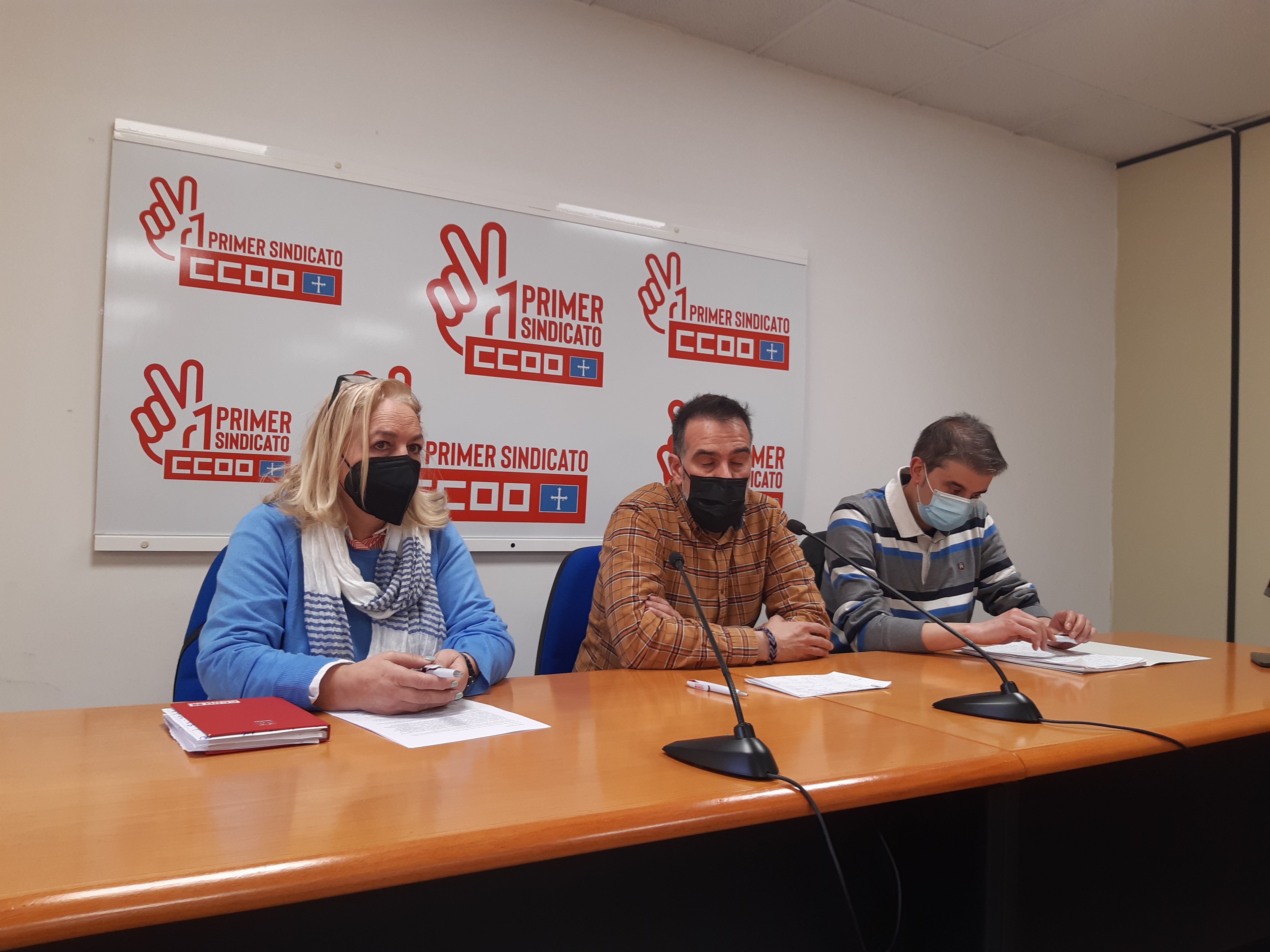 Comisiones Obreras exige al Principado que cumpla sus compromisos de más personal Comisiones Obreras exige al Principado que cumpla sus compromisos de más personal