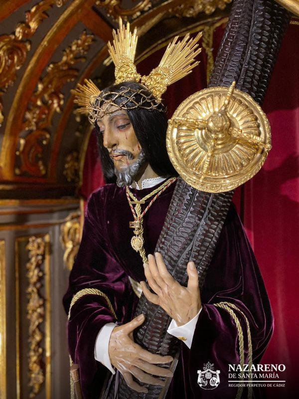El Nazareno de Santa María, la primera cofradía 'tiktoker' de Cádiz El Nazareno de Santa María, la primera cofradía 'tiktoker' de Cádiz