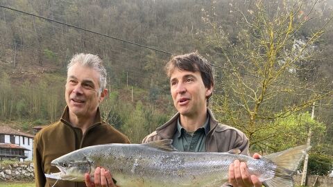 El 'campanu' de 2022 se ha pescado en el Narcea