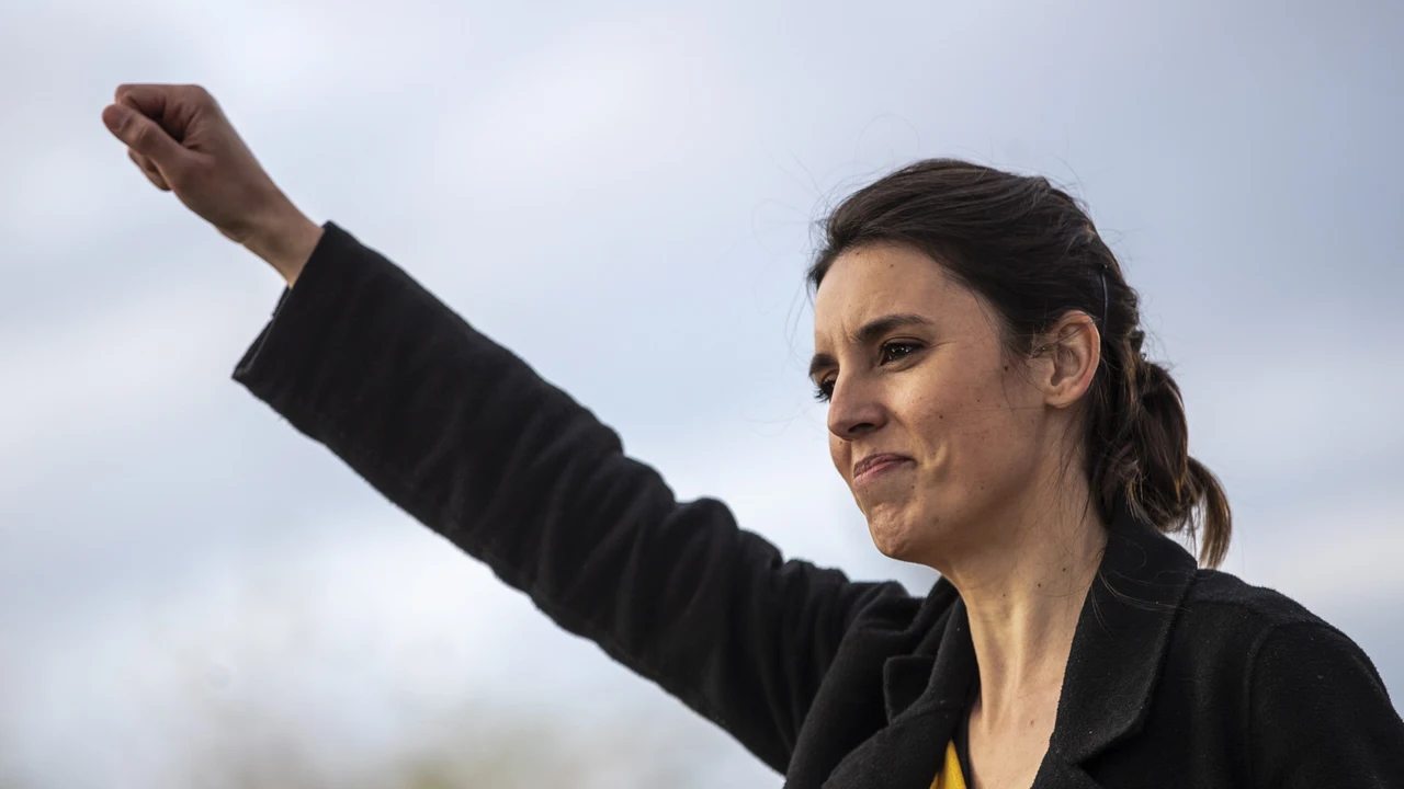 La ministra de Igualdad, Irene Montero